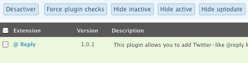Better Plugin Page