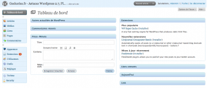 StylePress : WordPress 2.6 sur WordPress 2.7 StylePress : WordPress 2.6 sur WordPress 2.7