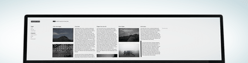 Horizontal WordPress Thèmes
