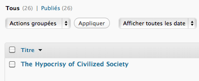 Filtre dynamique dans WordPress 3.1 ! Filtre dynamique dans WordPress 3.1 !
