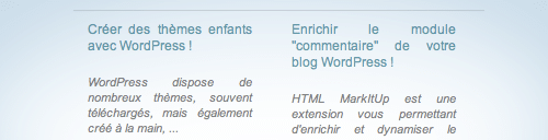 Intégrer une grille à vos archives WordPress ! Intégrer une grille à vos archives WordPress !