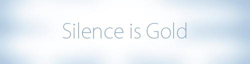 Le silence est d'or sur votre installation WordPress ! Le silence est d'or sur votre installation WordPress !