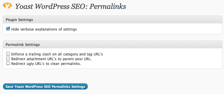 WordPressSEO-Permalinks