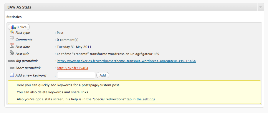 AutoShortener Posts WordPress Le Plugin AutoShortener Posts WordPress