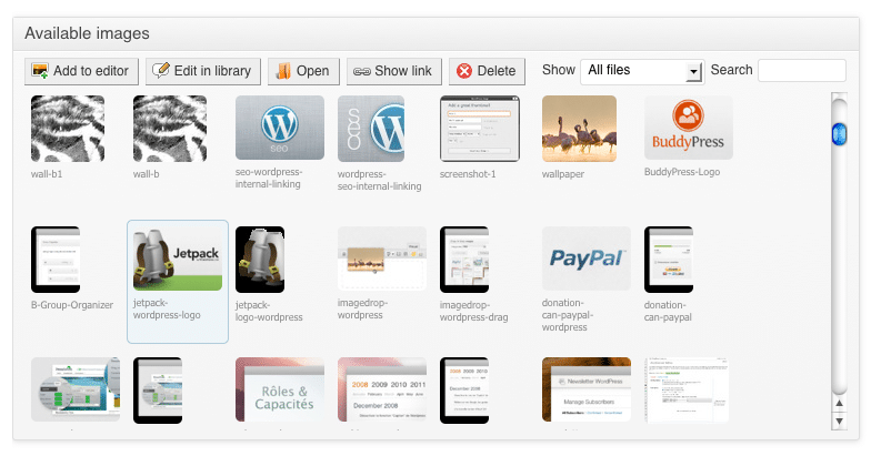 Aperçu d'image Pro Image Pro WordPress Browser