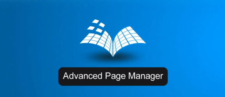 Advanced Page Manager